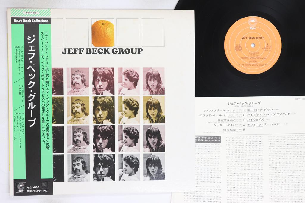 LP Record JEFF BECK - Jeff Beck Group ECPN36 EPIC 1972 Japan Obi Rock Used