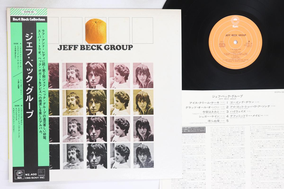 

LP Пластинка JEFF BECK - Jeff Beck Group ECPN36 EPIC 1972 Япония Оби Рок Б/У