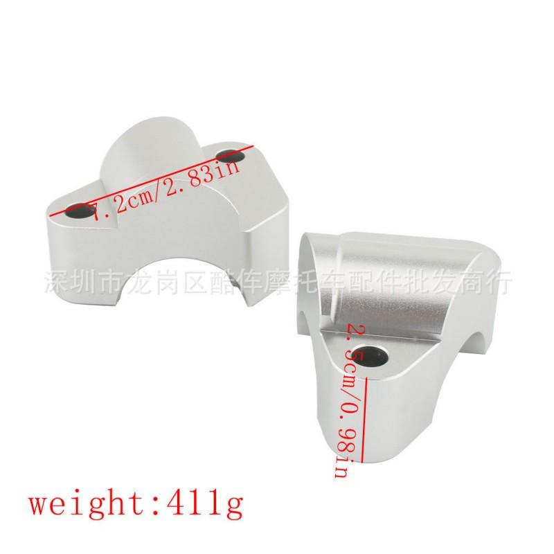 Motorcycle Handlebar Risers Triumph Tiger 1200 GT Pro Chrome Upgrade Kit Height Extension Mount