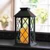 Vintage Outdoor Solar Lanterns With Led Light For Garden Lawn Decor