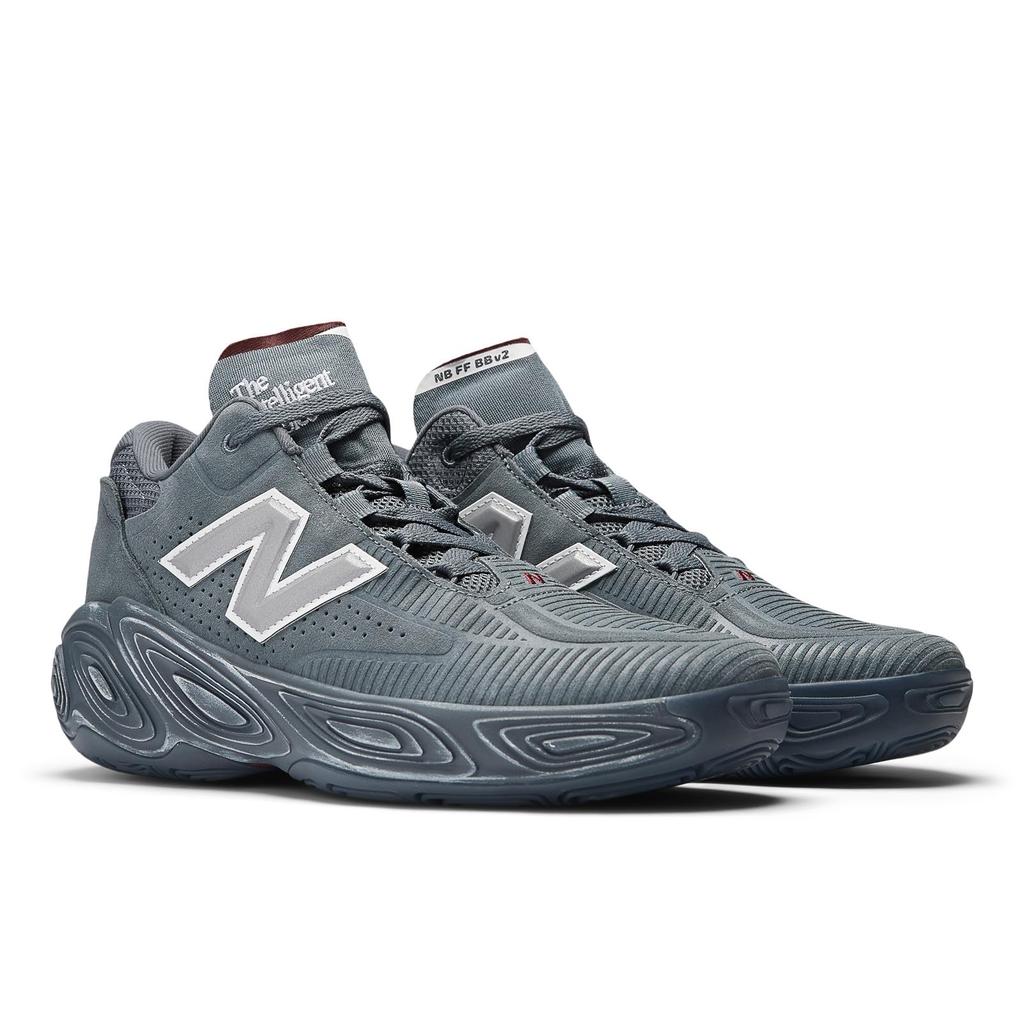 New Balance Fresh Foam BB v2 Basketball Shoes D2 Size 2E (BBFRSH), Lightweight, Wide, (GRAPHITE), 27.5 cm,