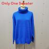 Autumn Winter Women Sweater With High Neck Knitted Fabric For Casual Lounge Wear