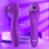 2 In 1 Clitoral Stimulator G-spot Vibrator, 10 Powerful Licking and Vibration Patterns, Couples Sex Toys Clitoral Female Vibrator, Adult Sex Toys