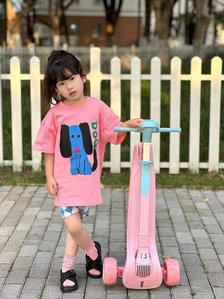 Kids' Foldable Baby Scooter