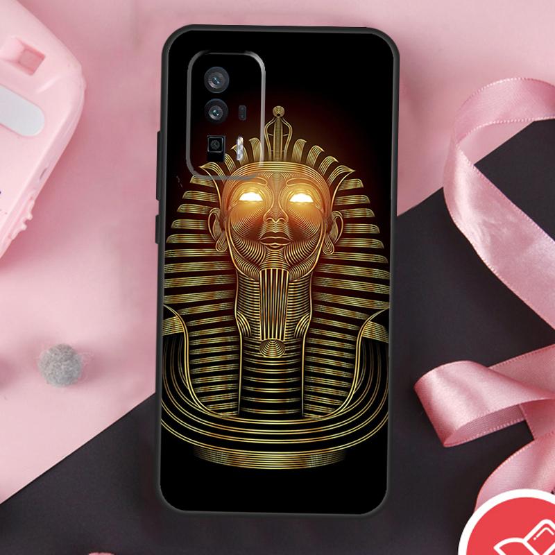 Ancient Egypt Pharaoh Case For Xiaomi 13 14 Ultra 11T 12T 13T Pro 12 Lite POCO X6 Pro F5 M6 X5 X3 F3 M5s F6 Cover