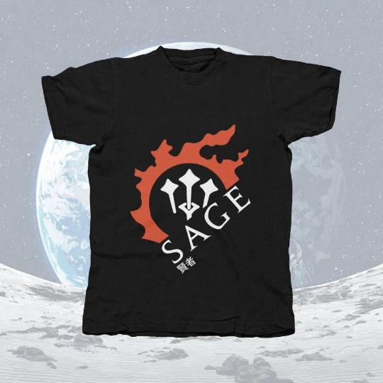 Sage - For Warriors of Light & Darkness FFXIV MMORPG Job T-Shirt 3XL