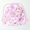 [Children's Clothing] Kids Foret (Kids Foret) Unicorn, Working Car, Dinosaur, Strawberry Pattern Drawstring Bag M B11609