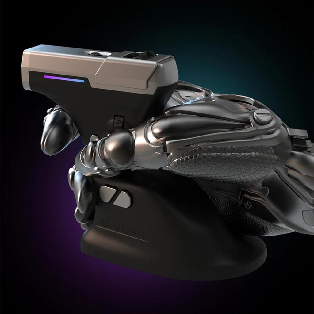 Ragnok ErgoStrike7 FPS Gaming Maus Realistische DPI USB Ergonomisches Design Professionelles Zielen RGB FPS Maus (Schwarz) Rückstoß, Umschalten, Kabelgebunden,