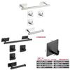 Stainless Steel Heavy Duty Adhesive Hook With Removable Design For Home Organization