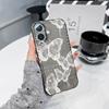 Ink butterfly is suitable for Apple 16promax mobile phone case iphone17 transparent 15pro14 niche 13