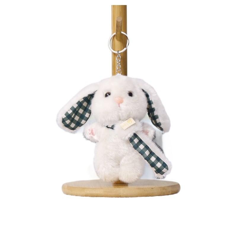 Plush Bunny Keychain With Short Plush Material For Kids And Adults