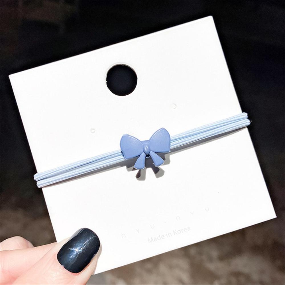 Cute Women Girl High Elastic Bow Hair Tie Rope Hair Ring