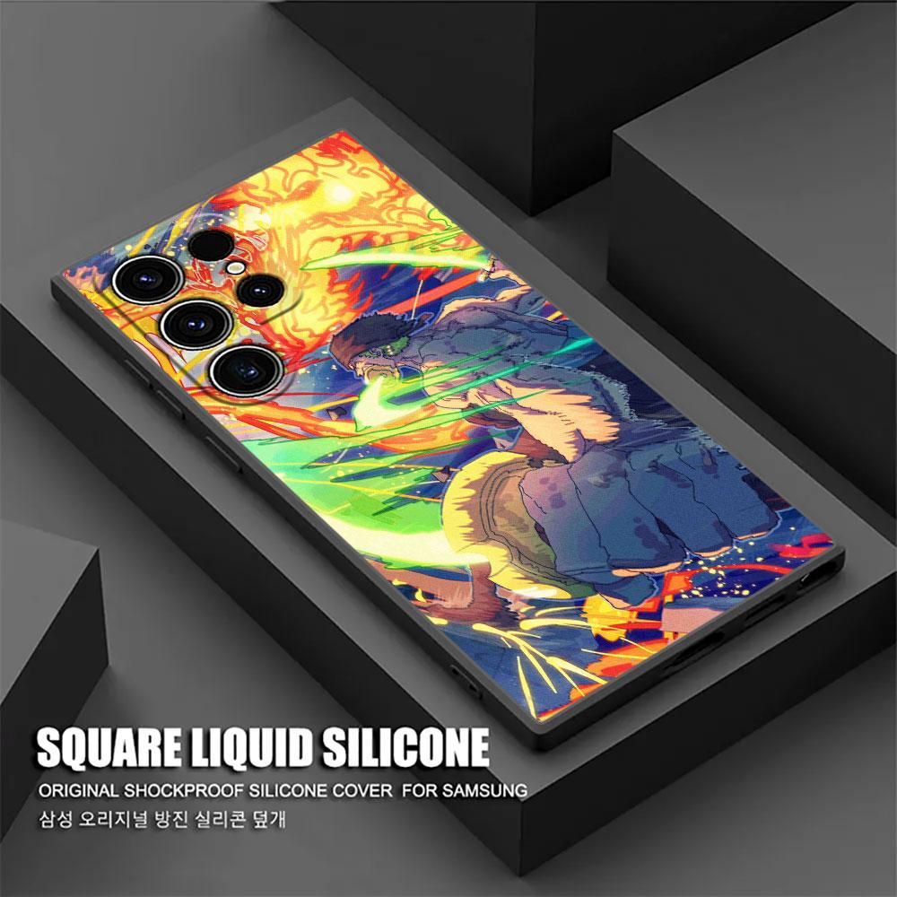 Ones Anime -Piece Roronoa Zoro Phone Case For Samsung Galaxy S25 S24 S23 S20 S21 FE S26 S22 Ultra S26 Plus S25FE Silicone Cover
