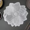 Placemat Pvc Solid Bottom Hot Stamping Heat Insulation Table Mat Lotus Sunflower Western Placemat