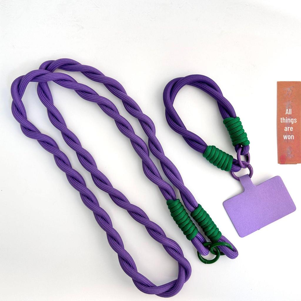 Women's Crossbody and Wrist Mobile Phone Chain - Handwoven, Universal Fit for Outdoor Use