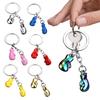 Yousheng Keychain Pendant Lightweight Portable Durable Metal Texture Creative Design Multiple Colors Optional Practical And Fun Keychain
