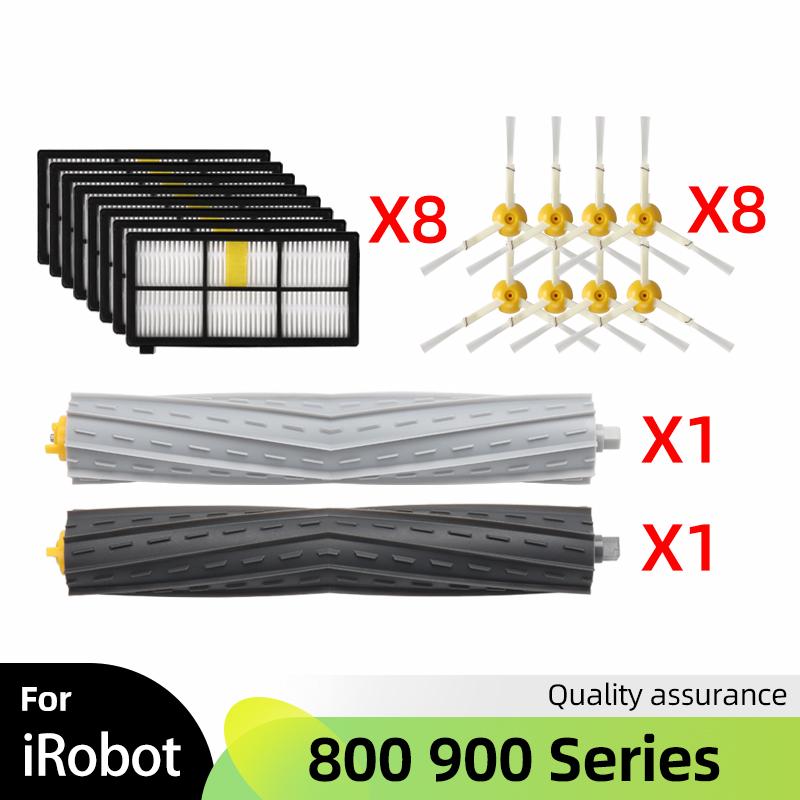 For iRobot Roomba 800 900 Series 860 865 866 870 871 880 885 886 890 960 966 980 Hepa Filter Roller Main Side Brush Accessories