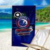 Arema Football club Printed Beach Towel, Super Soft Microfiber, Perfect Gift Birthday, for Pool, Beach, Travel, for family and friends
