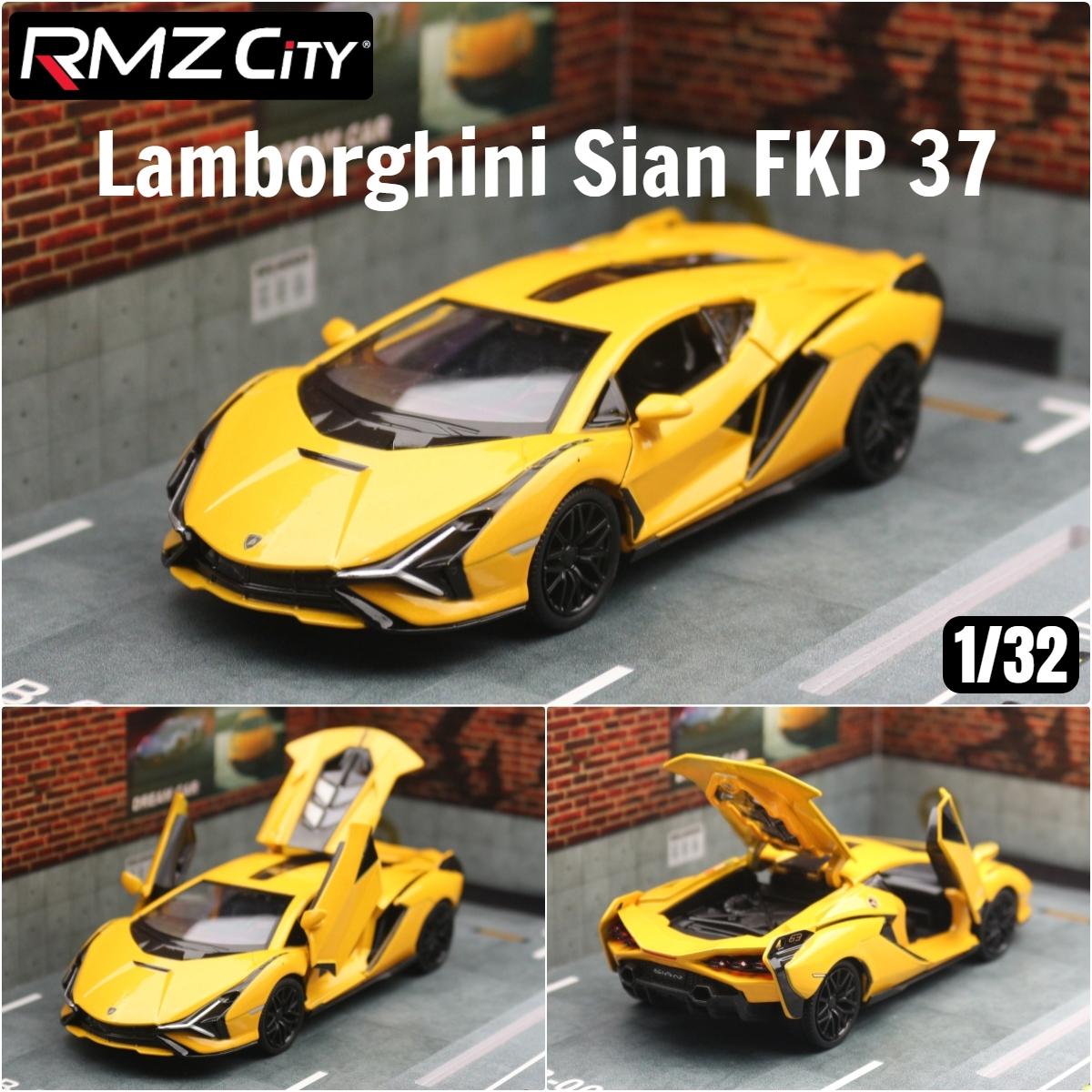 1/32 Lamborghini Sian Fkp 37 Super Sport Spielzeugauto Modell Rmz City 1:32 Diecast Fahrzeug Miniatur Sammlung Geschenk Für Kinder Jungen