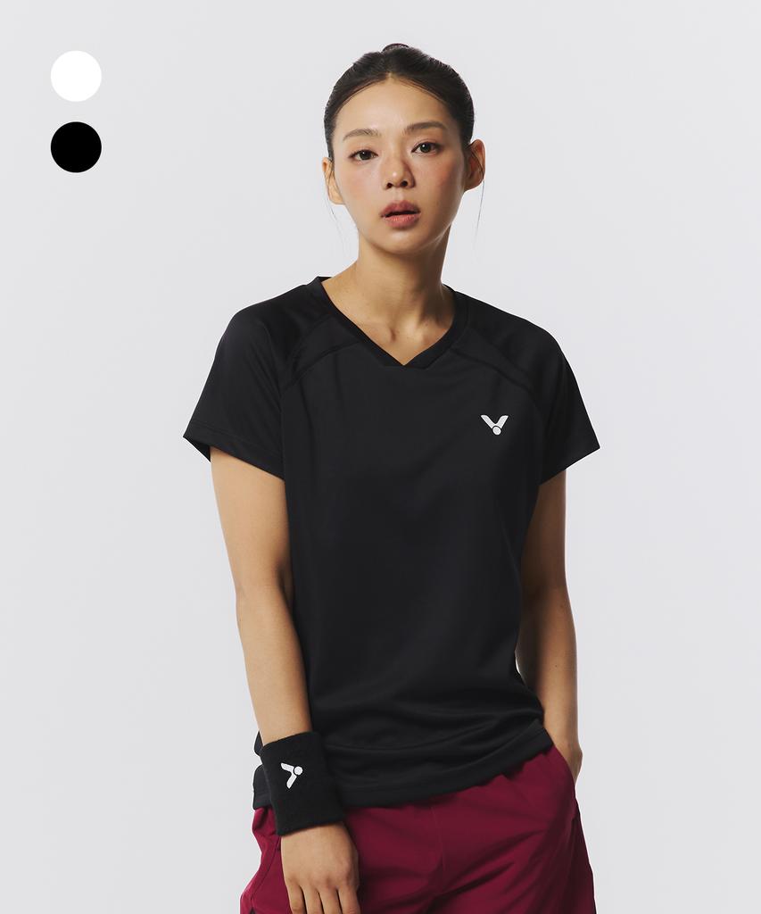 Bigteo Cleancut Training Badminton Women'S Short Sleeve T-Shirt (Vt25Cts003F)