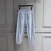 Women's Drawstring Nine-Point Bloomers - Fashionable Versatile Summer Beaded Harem Jeans