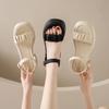 Fairy Style Thick Soled Sandals for Women Wearing Summer 2025 New Thick Heels with Fashionable Beach Shoes