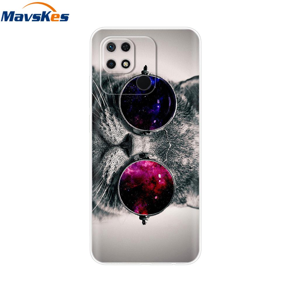 For Xiaomi Redmi 10C Case Clear Bumper Cute Cover For Xiaomi Redmi 13C Liquid Silicone Soft TPU Fundas Phone Case For Redmi 12C