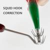 Sea Fishing Jig Hook Repair Tool Squid Jig Hook Adjuster Squid Hook Reshaping Tune Hook Straightener with Wood Handle