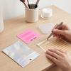 15 Sets Press On Nail Storage Boxes Dust Proof Thick Clear Fake Nail Display Containers with Adhesive Sticker for Home Salon