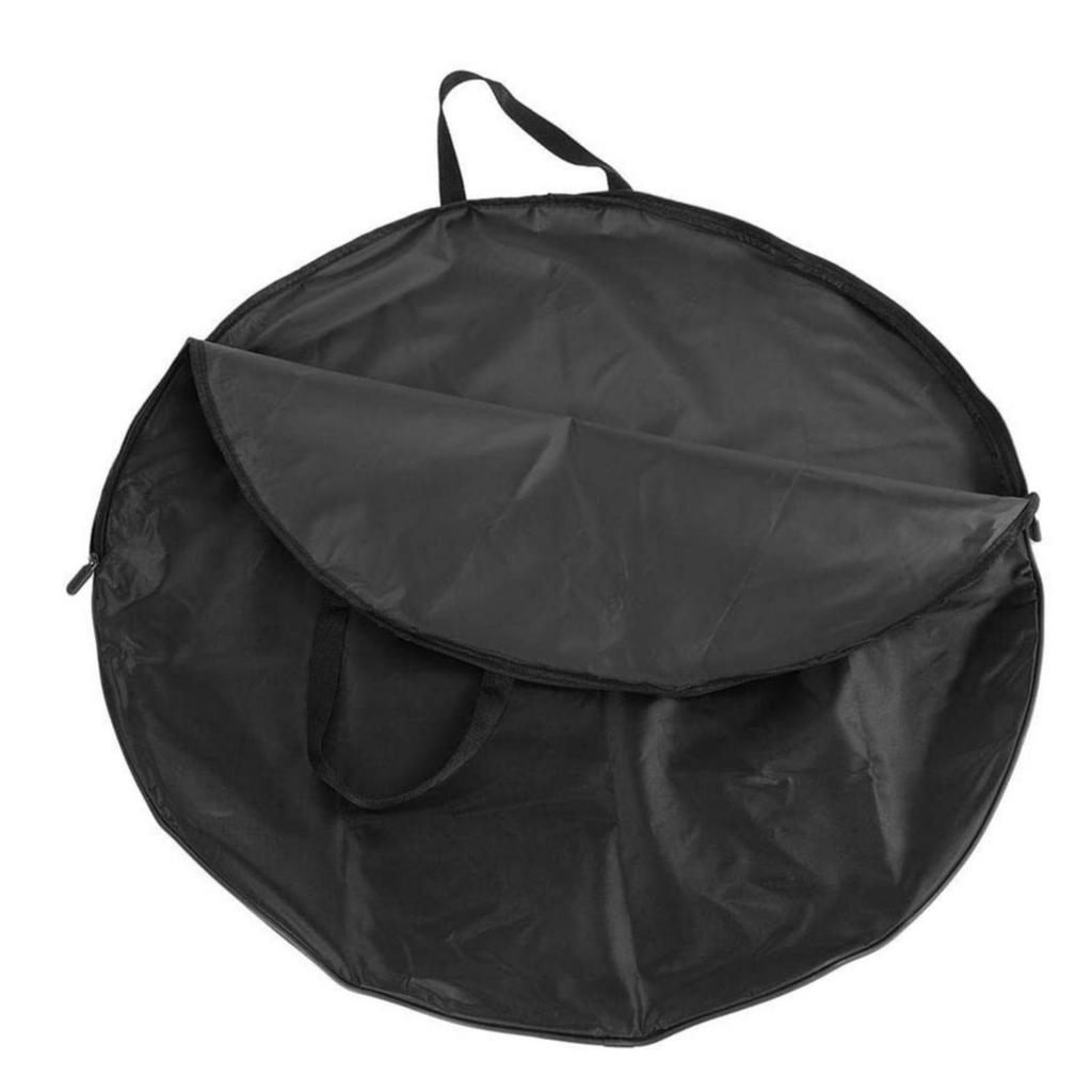 Bike Wheel Bag with Pocket Round Lightweight for Storage