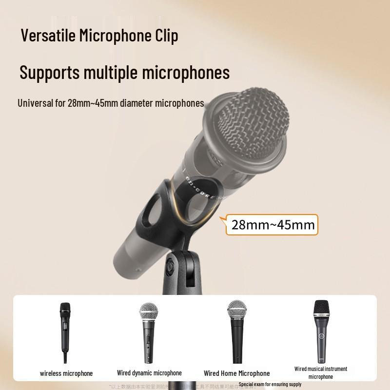 Guzheng/Erhu Wireless Microphone Stand: Portable Lifting Tripod for Performances