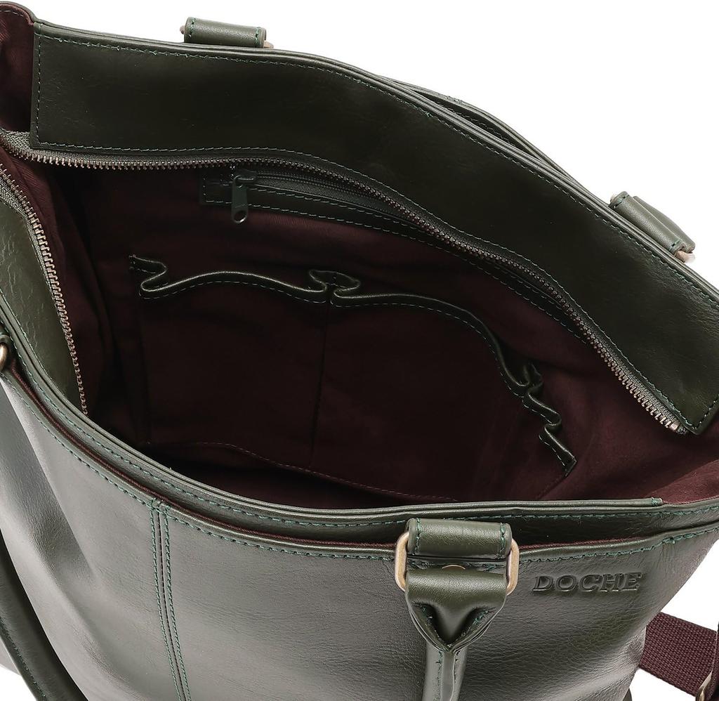 DOCCE 2-Way Tote Bag, ICB Series, Green