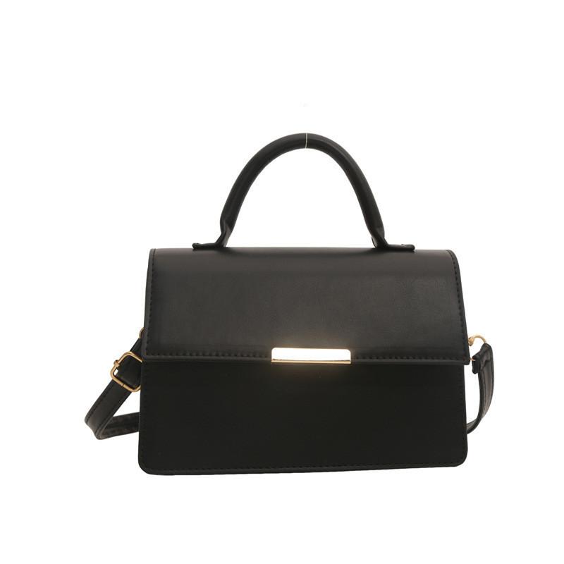 Chic Urban Style Pu Leather Handbag For Women 2024 Trendy Summer Shoulder Bag