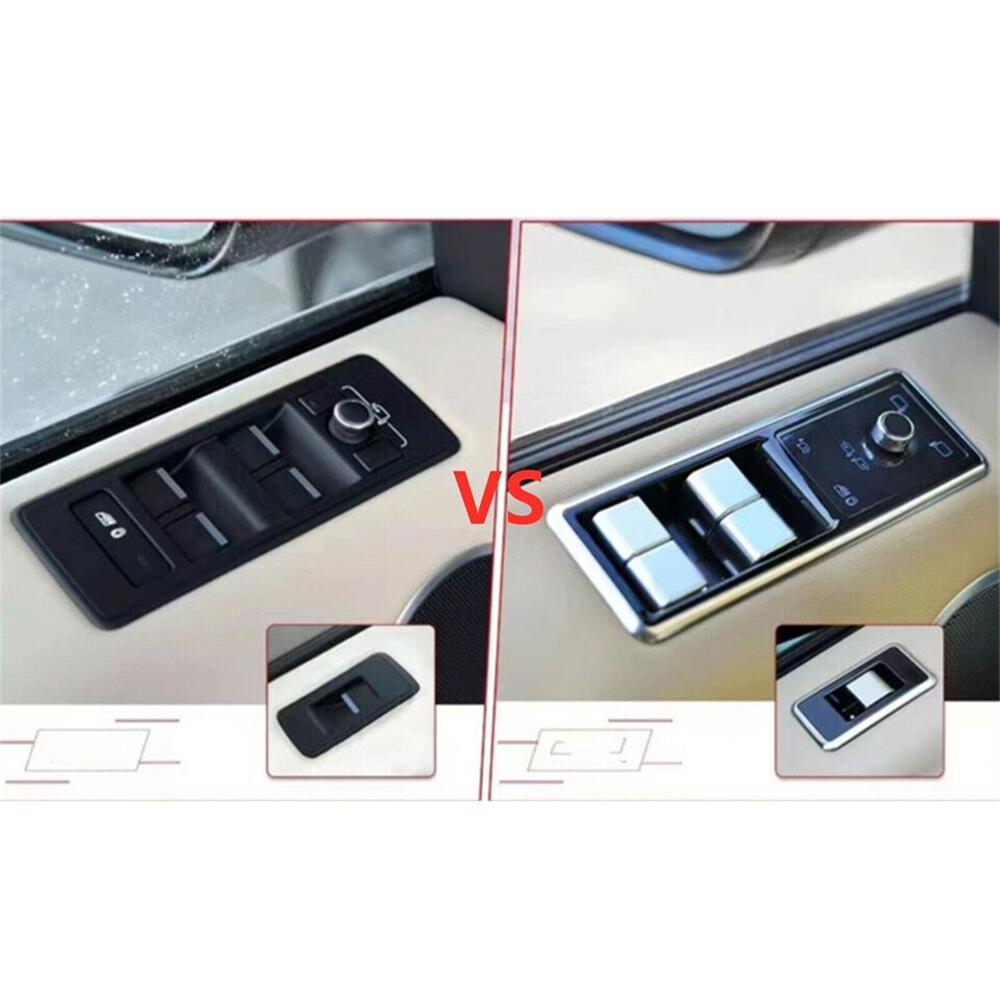 4Pcs Window Digital Switch Retrofit Kit For Land Rover Discovery 5 L462 2015-19