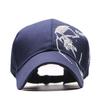 Popular old skull baseball cap washed full hat edged sun hat men's and women's new baseball caps
