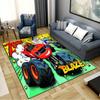 Tappeto Blaze Monster per Soggiorno Camera da Letto Casa Decorazione Divano, Tappetino Antiscivolo per Giochi Bambini