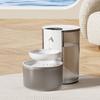 Wireless Pet Water Fountain Smart Filtration 3L Cordless Automatic Cat Water Dispenser Water Bowl for Pets Cats