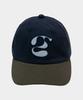 SOME PLACE Signature Symbol Logo Applique Two-Tone Layered Ball Cap _2 Colors