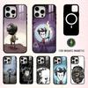D-Don T G-Game S-Starve Phone Case For iPhone17,16,15,14,13,12,11 Plus,Pro Max Magnetic For Magsafe Wireless Charging