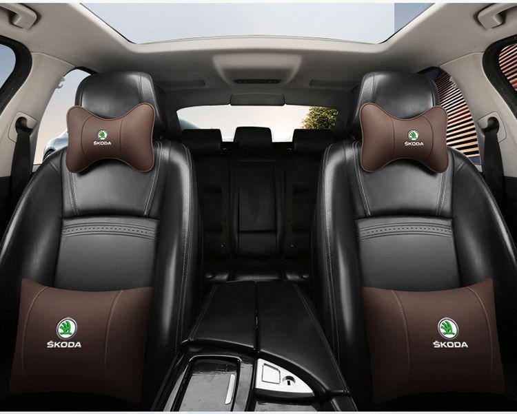 Poduszka Podgłówkowa na Szyję do Skoda Octavia Kamiq Karoq Superb
