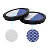 4PCS High Efficiency Filters Vacuum Cleaner Filters Replacement Filter Plastic Texture Spare Part Suitable for NEC185