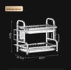 Multi-Functional Stainless Steel Kitchen Storage & Draining Rack