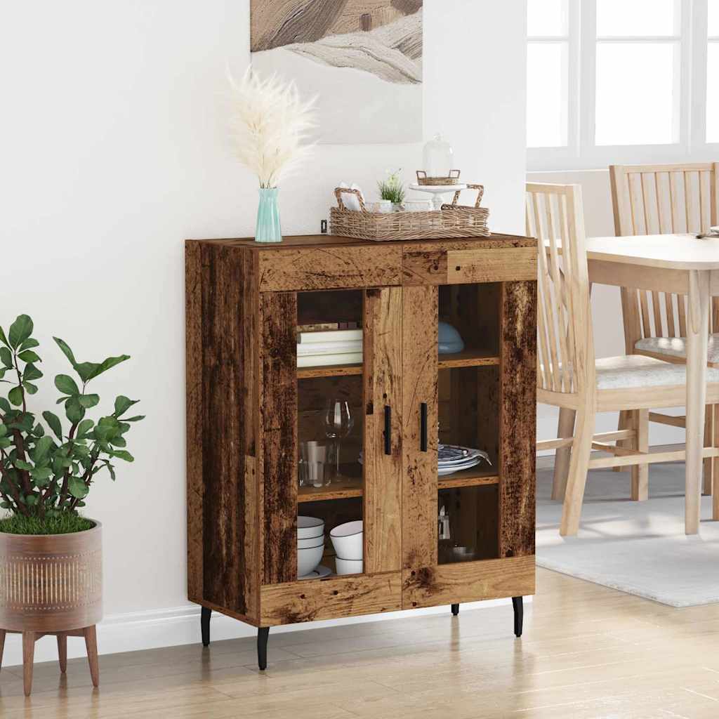 Sideboard Reclaimed Wood 69.5 x 34 x 90 cm Wood Based Panel