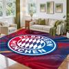 Tapis Velours Cristal Design Bayern Munich Tapis Décoratif Doux pour Chambre à Coucher Entrée