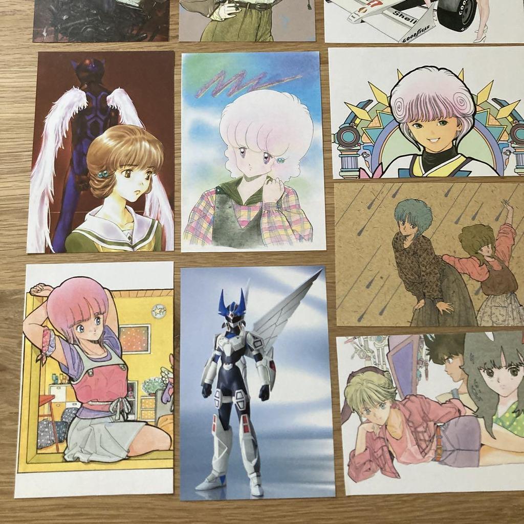 [USED] Masakazu Katsura Postcard Size Illustration Video Girl Wingman DNA Jump