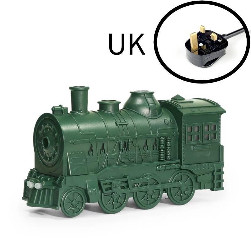 

Форма поезда 300 мл Аромадиффузор Увлажнитель для дома и офиса Удобный зелёный