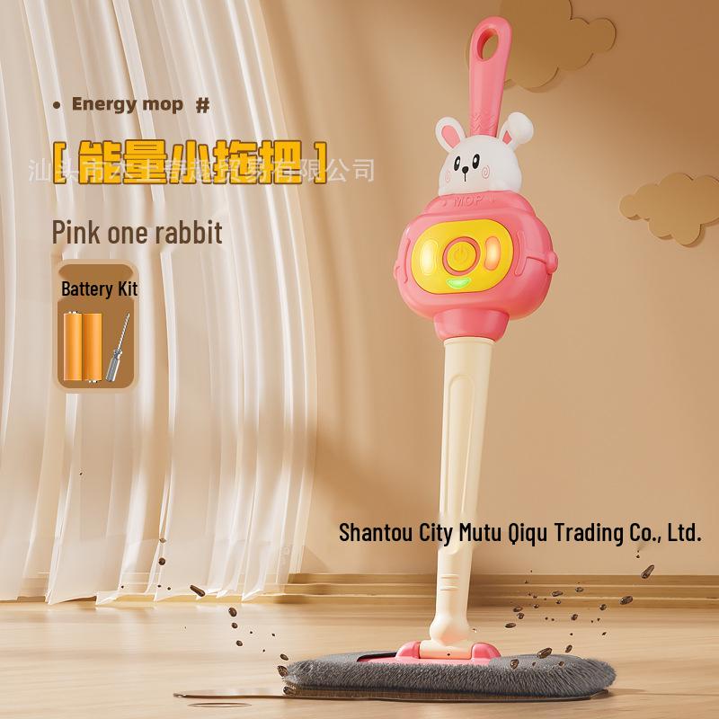 Kids  Educational Toy Mop: Pretend Play Cleaning Set for Boys and Girls