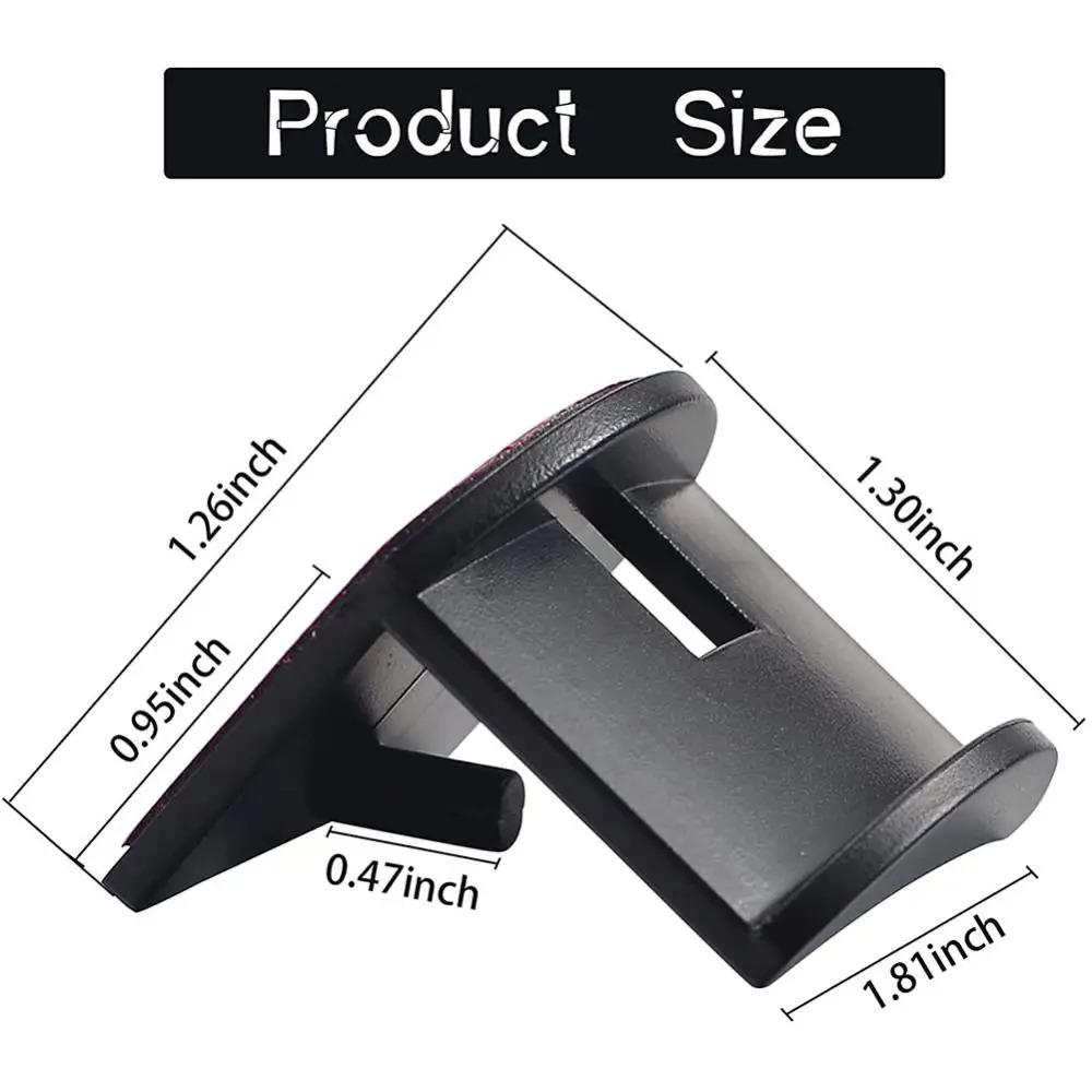 1/5/10PCS Adhesive Hat Hooks For Wall Hat Holder Organizer Baseball Caps Hat Rack No Drilling Multi Purpose Strong Hat Hangers