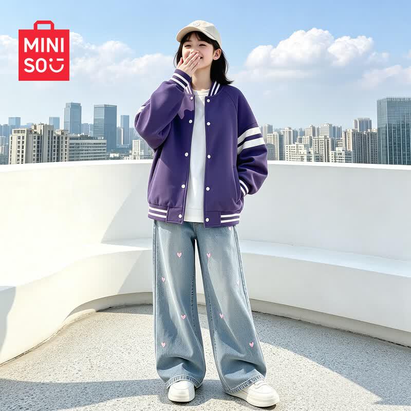 MINISO Stylový ležérní dvoudílný set pro dívky