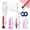 11PCS Butt Plug Set Anal Plugs Penis Ring BDSM Sex Toys for Couples